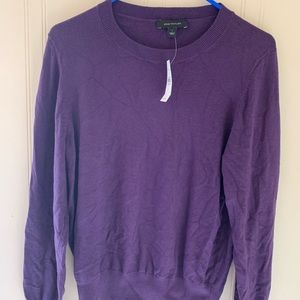 Women sweater, Ann Taylor, large, purple, NEW